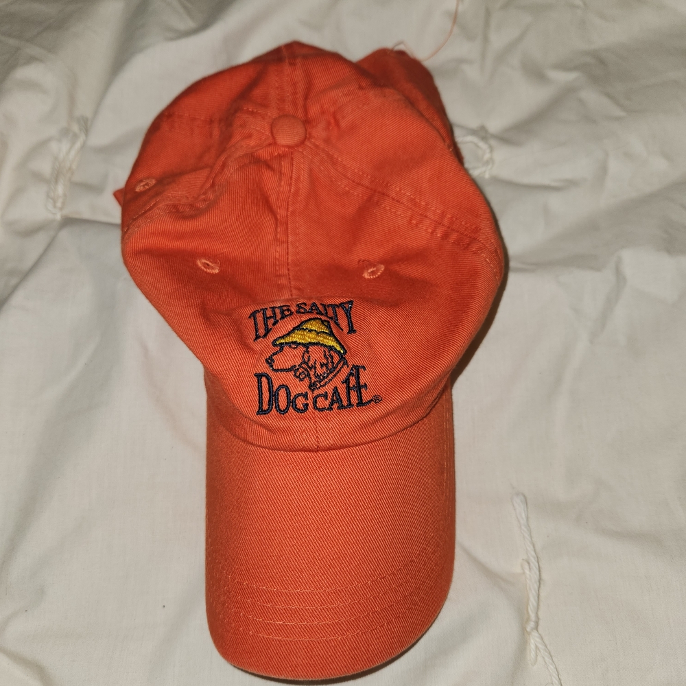 Orange The Saint Dog Cafe Cap